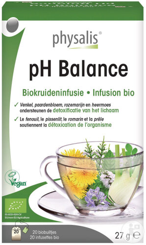 Physalis pH Balance Infusion Bio Détoxication De L’Organisme 20 Infusettes