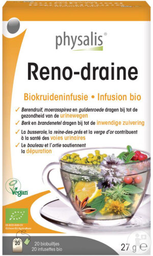 Physalis Reno-Draine Infusion Bio 20 Sachets