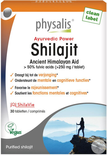 Physalis Shilajit 30 Comprimés