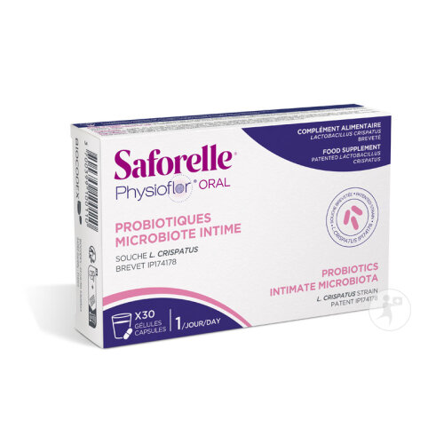 Physioflor Microbiotiques Voie Orale Flore Intime 30 Gélules-2