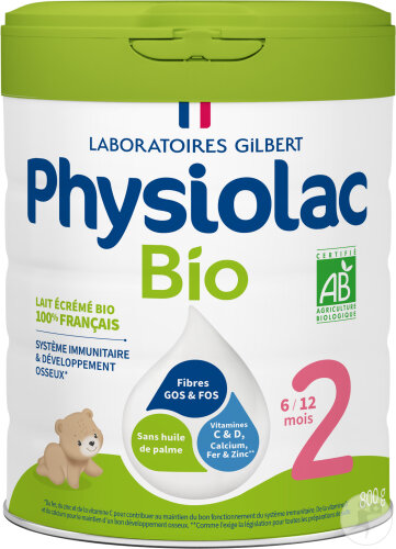 Physiolac Bio 2 Lait Infantile Poudre 800g