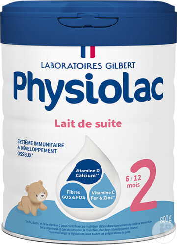 Physiolac Lait 2ème Âge 800g