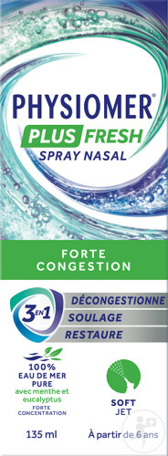 Physiomer Eucalyptus Spray Effet Rapide Flacon 135ml