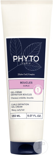 Phyto Paris Boucles Gel-Crème Définition Boucles Jour 1 Tube 150ml