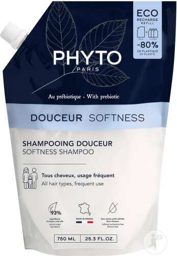 Phyto Douceur Shampoing Recharge 750ml