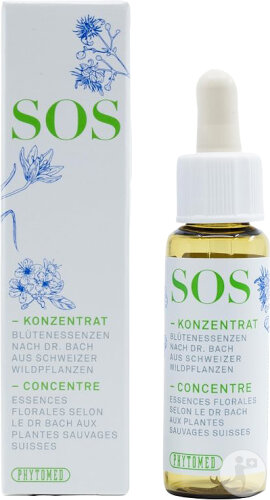 Phytomed SOS Concentré Essences Florales Flacon 10ml