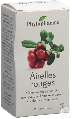 Phytopharma Airelles Rouges Comprimés 280 Pièces