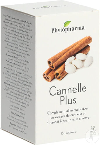 Phytopharma Cannelle Plus Capsules 150 Pièces