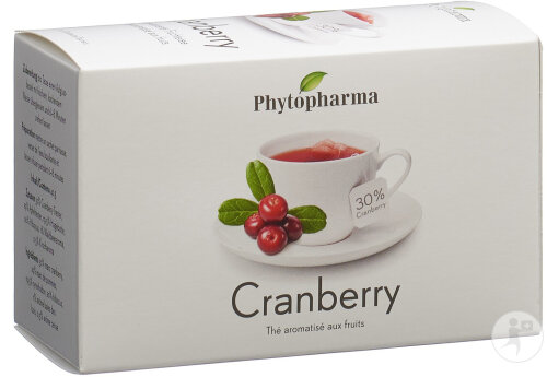 Phytopharma Cranberry Thé Sachets 20 Pièces