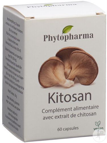 Phytopharma Kitosan Capsules Boîte 60 Pièces
