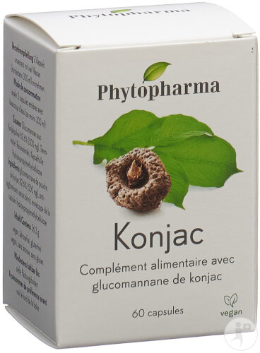 Phytopharma Konjak Capsules Boîte 60 Pièces