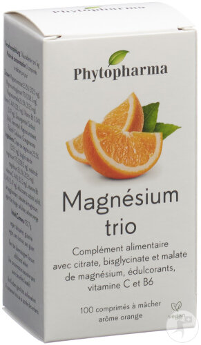 Phytopharma Magnésium Trio Boîte 100 Pièces