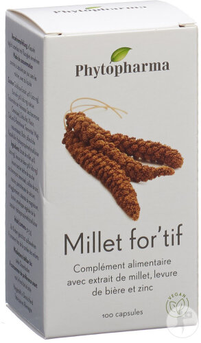Phytopharma Millet For'tif Capsules 100 Pièces