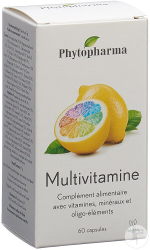 Phytopharma Multivitamine Capsules Boîte 60 Pièces