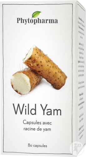 Phytopharma Wild Yam Capsules 400mg 80 Pièces