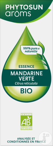 Phytosun Arôms Essence Mandarine Verte Bio 10ml