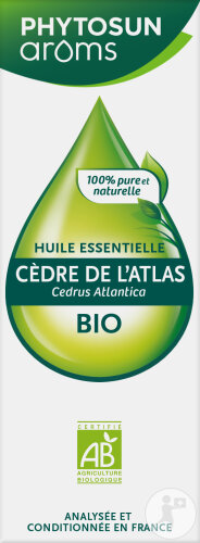 Phytosun Arôms Huile Essentielle Cèdre De L'Atlas Bio 5ml