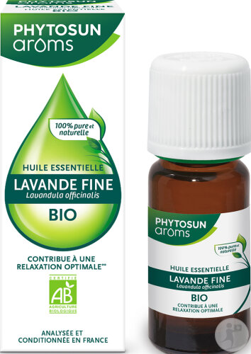 Phytosun Arôms Huile Essentielle Lavande Fine Bio Flacon 10ml