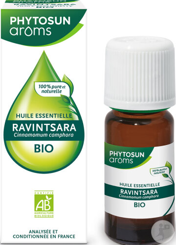 Phytosun Arôms Huile Essentielle Ravintsara Bio Flacon 5ml