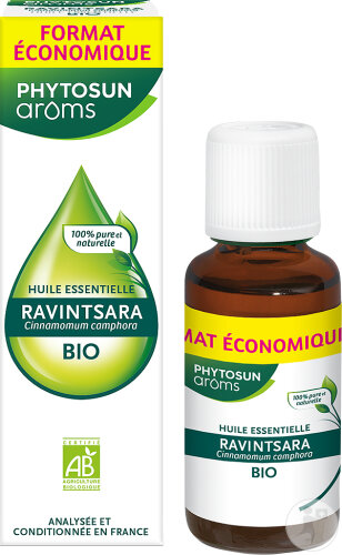 Phytosun Arôms Huile Essentielle Ravintsara Cinnamomum Camphora Bio Flacon 30ml