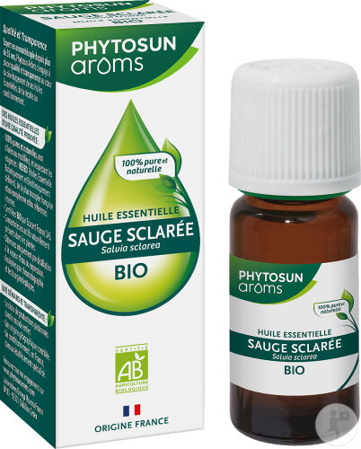 Phytosun Arôms Huile Essentielle Sauge Sclarée Bio Flacon 5ml