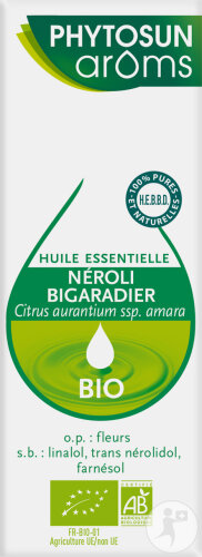 Phytosun Aroms Néroli Bigaradier Fleurs Bio 2ml