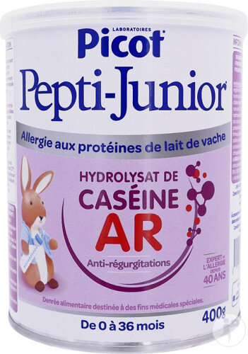 Picot Pepti Junior Hydrolysat De Caséine AR 0-36 Mois 400g
