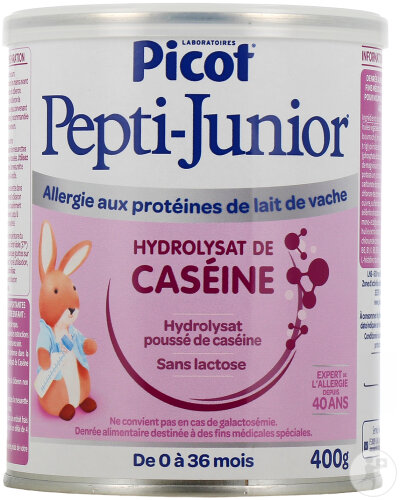Picot Pepti Junior Hydrolysat De Caséine 0-36 Mois 400g