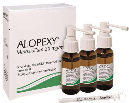 Pierre Fabre Alopexy Solution 2% Flacons 3x60ml