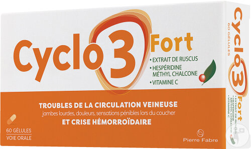 Pierre Fabre Cyclo 3 Fort Jambes Lourdes 60 Gélules