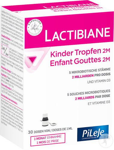 PiLeJe Lactibiane Enfant 2M Gouttes Flacon 30ml