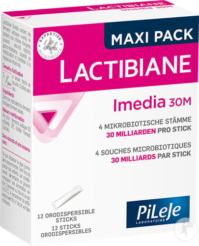 PiLeJe Lactibiane Imedia Sticks 12 Pièces