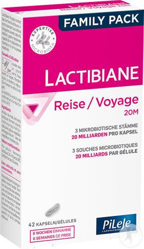 PiLeJe Lactibiane Voyage Family Pack 42 Capsules