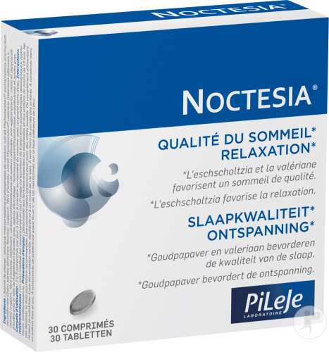 PiLeJe Noctesia Qualité De Sommeil/Relaxation 30 Comprimés