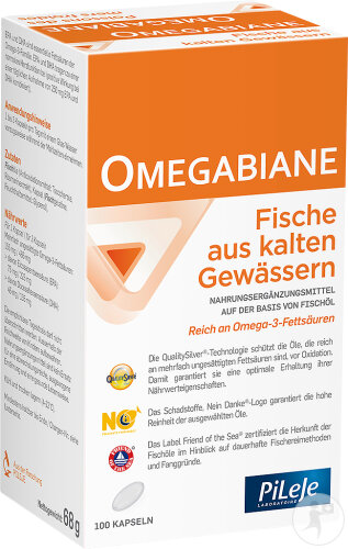 PiLeJe Omegabiane Poissons Des Mers Froides 100 Capsules