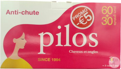 Pilos Cheveux Et Ongles 30 + 60 Gélules