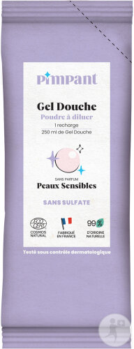 Pimpant Gel Douche Peaux Sensibles Poudre À Diluer 25g