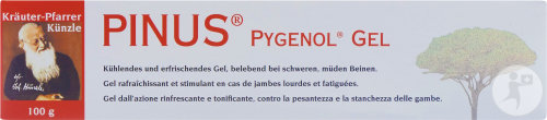 Pinus Pygenol Gel Rafraîchissant Pour Jambes Lourdes Tube 100g