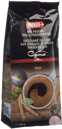 Pionier Espresso Succédané De Café Aux Céréales Et Fruits Bio 110g