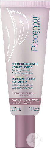 Placentor Vegetal Crème Réparatrice Contour Des Yeux & Lèvres Tube 30ml