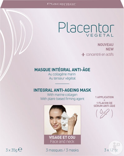 Placentor Vegetal Masque Intégral Anti-Âge 3x35g