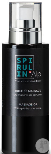 Plein'R Spirulin-Alp Huile De Massage À La Spiruline 90ml