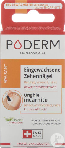 Poderm Huile Sérum Apaisant Ongles Incarnés 8ml