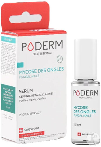 Poderm Professional Huile Sérum Ongles Purifiante Flacon 8ml