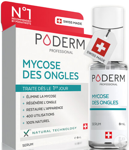Poderm Sérum Mycose Des Ongles 8ml