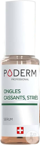 Poderm Sérum Ongles Cassants Striés Durcisseur Pour Ongles Cassants 8ml