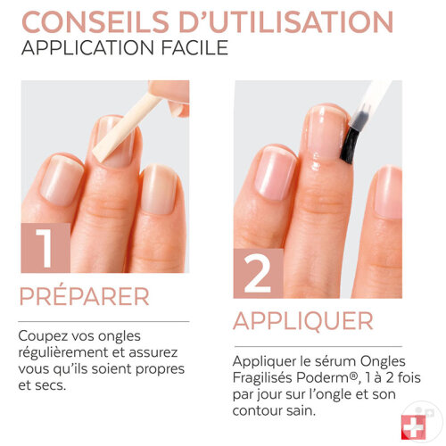 Poderm Sérum Ongles Fragilisés Au Silicium Protection Complète Ongles Et Contour 8ml-5