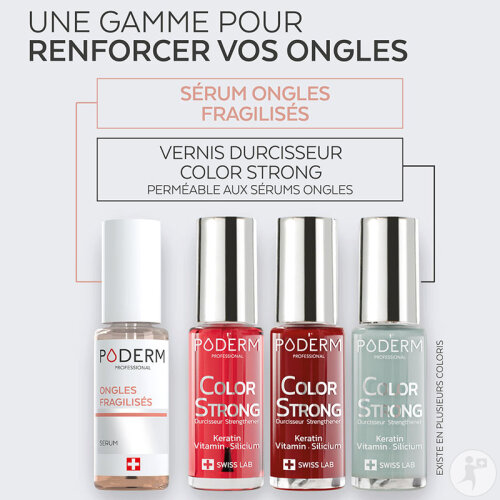 Poderm Sérum Ongles Fragilisés Au Silicium Protection Complète Ongles Et Contour 8ml-6