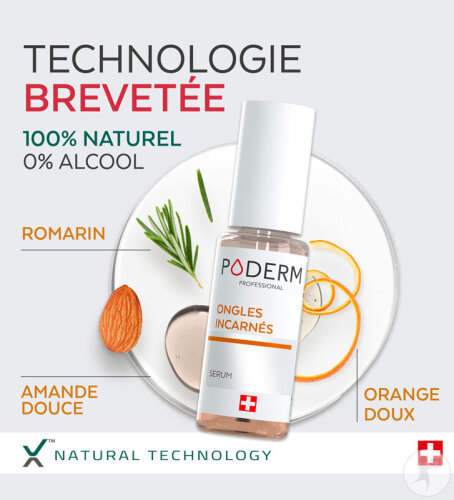 Poderm Sérum Ongles Incarnés Émollient Et Soulage La Douleur 8ml-4