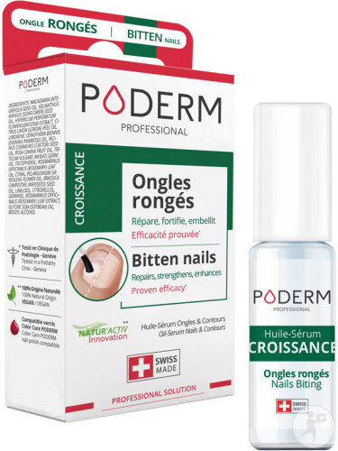 Poderm Sérum Stop Ongles Rongés Flacon 8ml